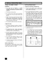 Preview for 8 page of Tricity Bendix ATB 3511 Operating And Installation Instructions