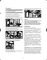 Preview for 23 page of Tricity Bendix AW 1001 W Operating & Installation Instructions Manual