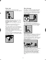 Preview for 24 page of Tricity Bendix AW 1001 W Operating & Installation Instructions Manual