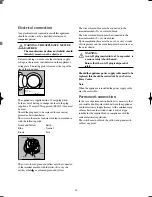 Preview for 26 page of Tricity Bendix AW 1001 W Operating & Installation Instructions Manual