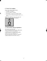 Preview for 8 page of Tricity Bendix AW 1100 S Operating & Installation Instructions Manual