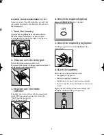 Preview for 9 page of Tricity Bendix AW 1100 S Operating & Installation Instructions Manual