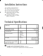 Preview for 21 page of Tricity Bendix AW 1100 S Operating & Installation Instructions Manual