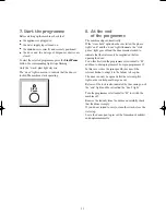 Preview for 11 page of Tricity Bendix AW 1201 Operating & Installation Instructions Manual