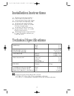 Preview for 22 page of Tricity Bendix AW 1260 W Operating And Installation Instructions