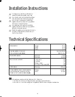 Предварительный просмотр 23 страницы Tricity Bendix AW 1560 W Operating & Installation Instructions Manual