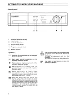 Предварительный просмотр 8 страницы Tricity Bendix AW 410 Operating And Installation Instructions