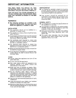 Preview for 3 page of Tricity Bendix AW 460 Operating And Installation Instructions