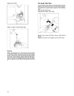 Preview for 18 page of Tricity Bendix AW 460 Operating And Installation Instructions