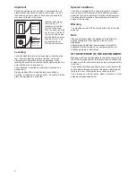 Предварительный просмотр 6 страницы Tricity Bendix AW 851 S Operating And Installation Instructions