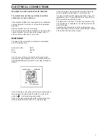 Предварительный просмотр 7 страницы Tricity Bendix AW 851 S Operating And Installation Instructions