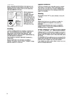 Предварительный просмотр 6 страницы Tricity Bendix AW 851 Operating And Installation Instructions