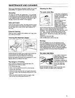 Предварительный просмотр 15 страницы Tricity Bendix AW 851 Operating And Installation Instructions