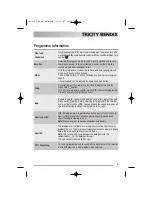 Предварительный просмотр 9 страницы Tricity Bendix AW1002 W User Manual