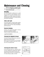 Preview for 18 page of Tricity Bendix AW1053W Operating And Installation Instruction