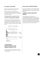 Preview for 13 page of Tricity Bendix B5650 Operating Instructions Manual