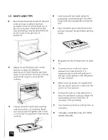 Preview for 16 page of Tricity Bendix B5650 Operating Instructions Manual