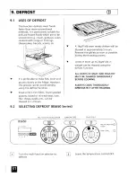 Preview for 32 page of Tricity Bendix B5650 Operating Instructions Manual