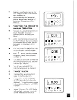 Preview for 45 page of Tricity Bendix B5650 Operating Instructions Manual