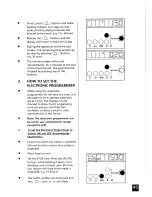 Preview for 47 page of Tricity Bendix B5650 Operating Instructions Manual