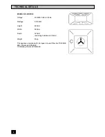 Предварительный просмотр 2 страницы Tricity Bendix BD 912/2 Operating And Installation Instructions