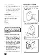 Preview for 10 page of Tricity Bendix BD 921 Operating And Installation Instructions