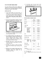 Preview for 21 page of Tricity Bendix BD 921 Operating And Installation Instructions