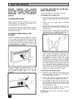 Preview for 44 page of Tricity Bendix BD 921 Operating And Installation Instructions