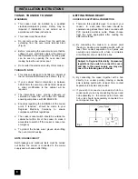 Preview for 8 page of Tricity Bendix BD900 Operating And Installation Instructions