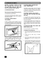 Preview for 28 page of Tricity Bendix BD900 Operating And Installation Instructions