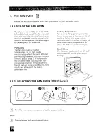 Preview for 16 page of Tricity Bendix BD910 Series Instruction Booklet