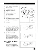 Preview for 29 page of Tricity Bendix BD910 Series Instruction Booklet