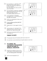 Preview for 34 page of Tricity Bendix BD910 Series Instruction Booklet