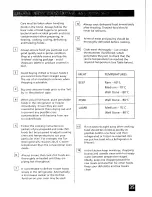 Preview for 37 page of Tricity Bendix BD910 Series Instruction Booklet