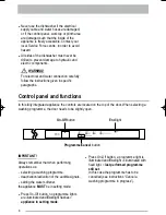 Preview for 4 page of Tricity Bendix BDW 55 User Manual