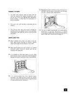 Preview for 23 page of Tricity Bendix Bedale Operating And Installation Instructions