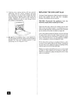 Preview for 42 page of Tricity Bendix Bedale Operating And Installation Instructions