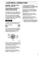 Preview for 9 page of Tricity Bendix BF 421 W Operating And Installtion Instructions