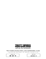 Preview for 20 page of Tricity Bendix BF 421 W Operating And Installtion Instructions