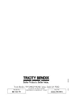 Предварительный просмотр 20 страницы Tricity Bendix BF413W Operating And Installation Manual