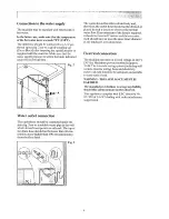 Preview for 5 page of Tricity Bendix BK 180 Operating And Installation Instructions