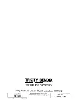 Preview for 20 page of Tricity Bendix BK 180 Operating And Installation Instructions