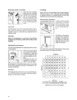 Preview for 16 page of Tricity Bendix BK280 Operating And Installation Manual