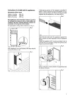 Предварительный просмотр 7 страницы Tricity Bendix BL 492 W Operating And Installation Instructions