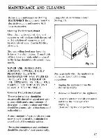 Preview for 17 page of Tricity Bendix BM 190 Instructions For Use And Care Manual