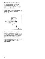 Preview for 18 page of Tricity Bendix BM 190 Instructions For Use And Care Manual