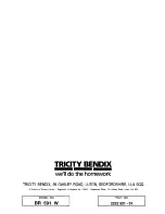 Preview for 20 page of Tricity Bendix BR591W Operating And Installation Instructions