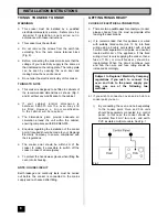 Предварительный просмотр 8 страницы Tricity Bendix BS 600 Operating And Installation Instructions