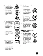 Preview for 6 page of Tricity Bendix BS 610 Operating Instructions And Owner'S Manual