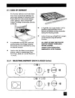 Preview for 18 page of Tricity Bendix BS 610 Operating Instructions And Owner'S Manual